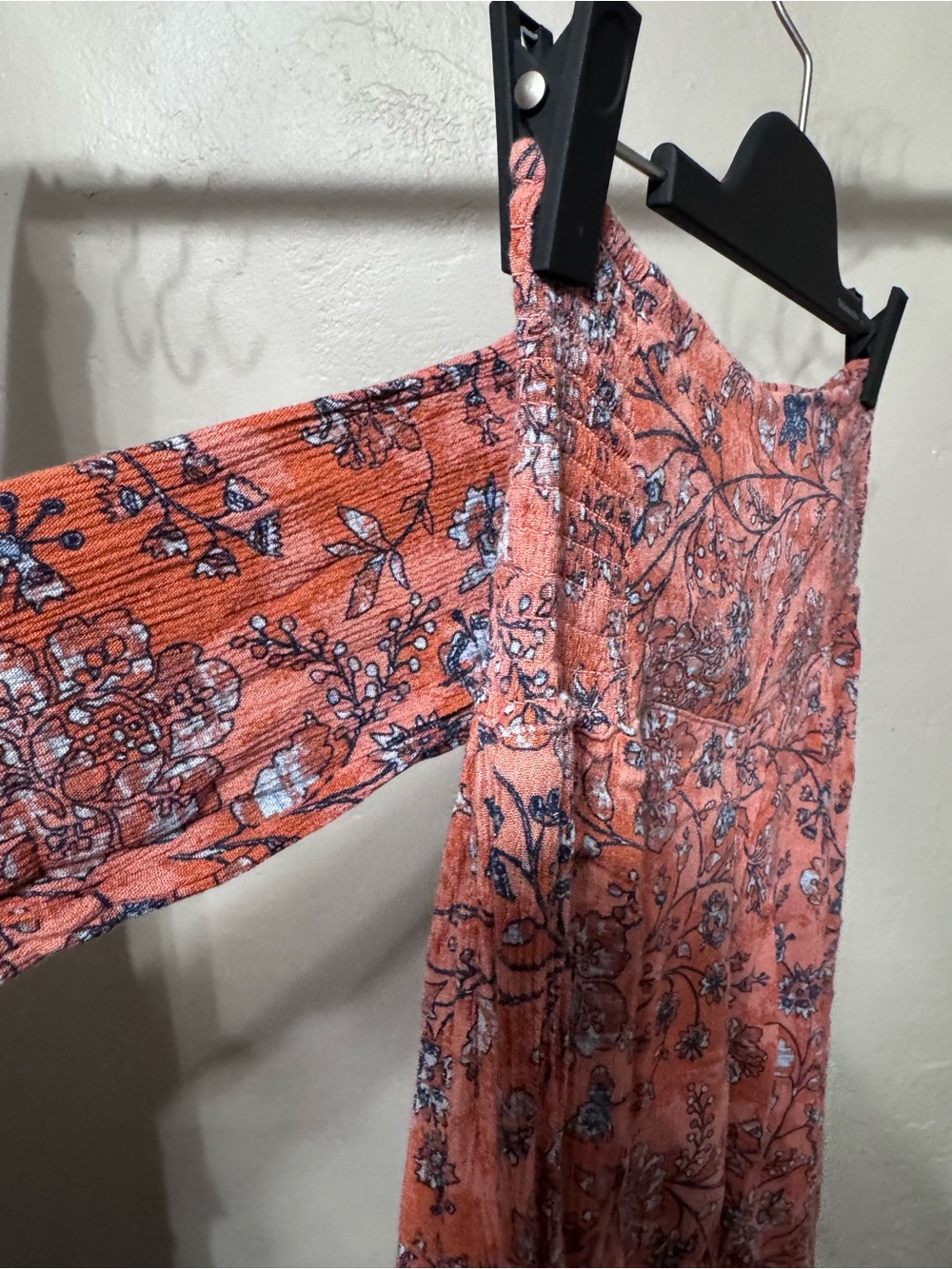 Rewash Coral Floral Wide-Leg Pants with Tie Waist - Picture 11 of 13